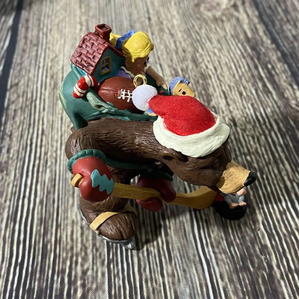 Hallmark Keepsake 'Hockey Thrills' Tree Ornament Nick & Christopher Series New